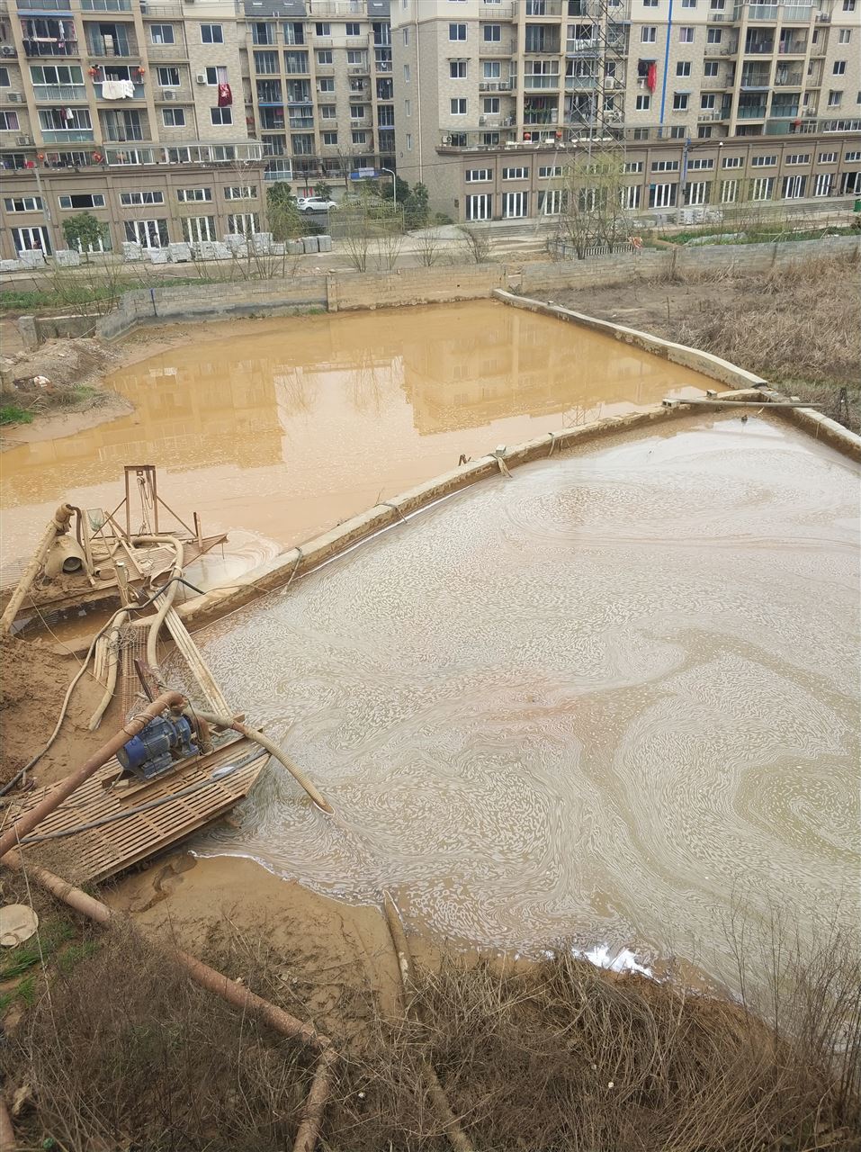 莱阳沉淀池淤泥清理-厂区废水池淤泥清淤